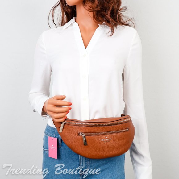 NWT Kate Spade Leila Leather Belt Bag Fanny Pack - Picture 2 of 10